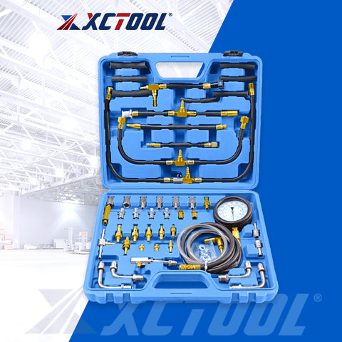 Fuel Injection Pressure Tester Gauge Kit system 0-140 psi