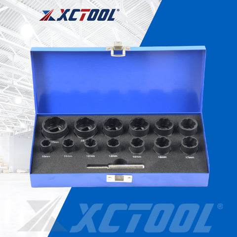 15Pcs Hex Twist Socket Set