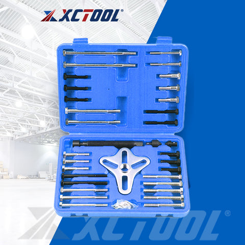 46pcs Harmonic Balancer Puller Set /Steering Wheel Puller Kit