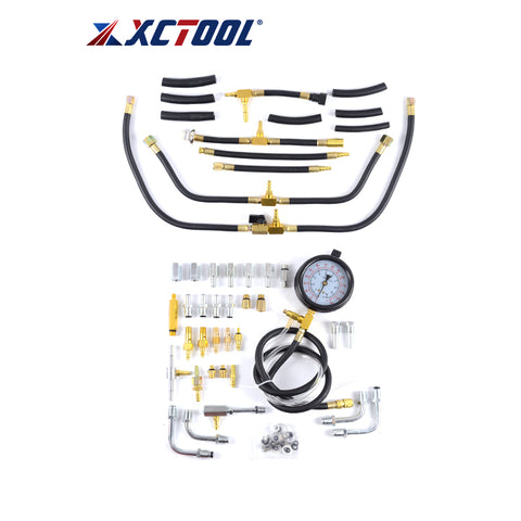 Fuel Injection Pressure Tester Gauge Kit system 0-140 psi