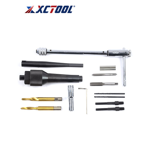 16Pcs Glow Plug Removal andThread Repair Set