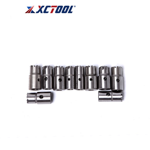 17Pcs Diesel Injector Seat Cutter